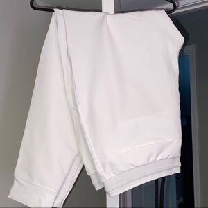 UNRL White Mens Joggers